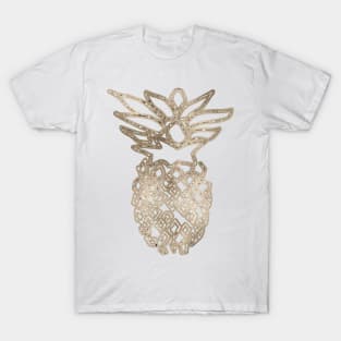 Golden pineapple T-Shirt